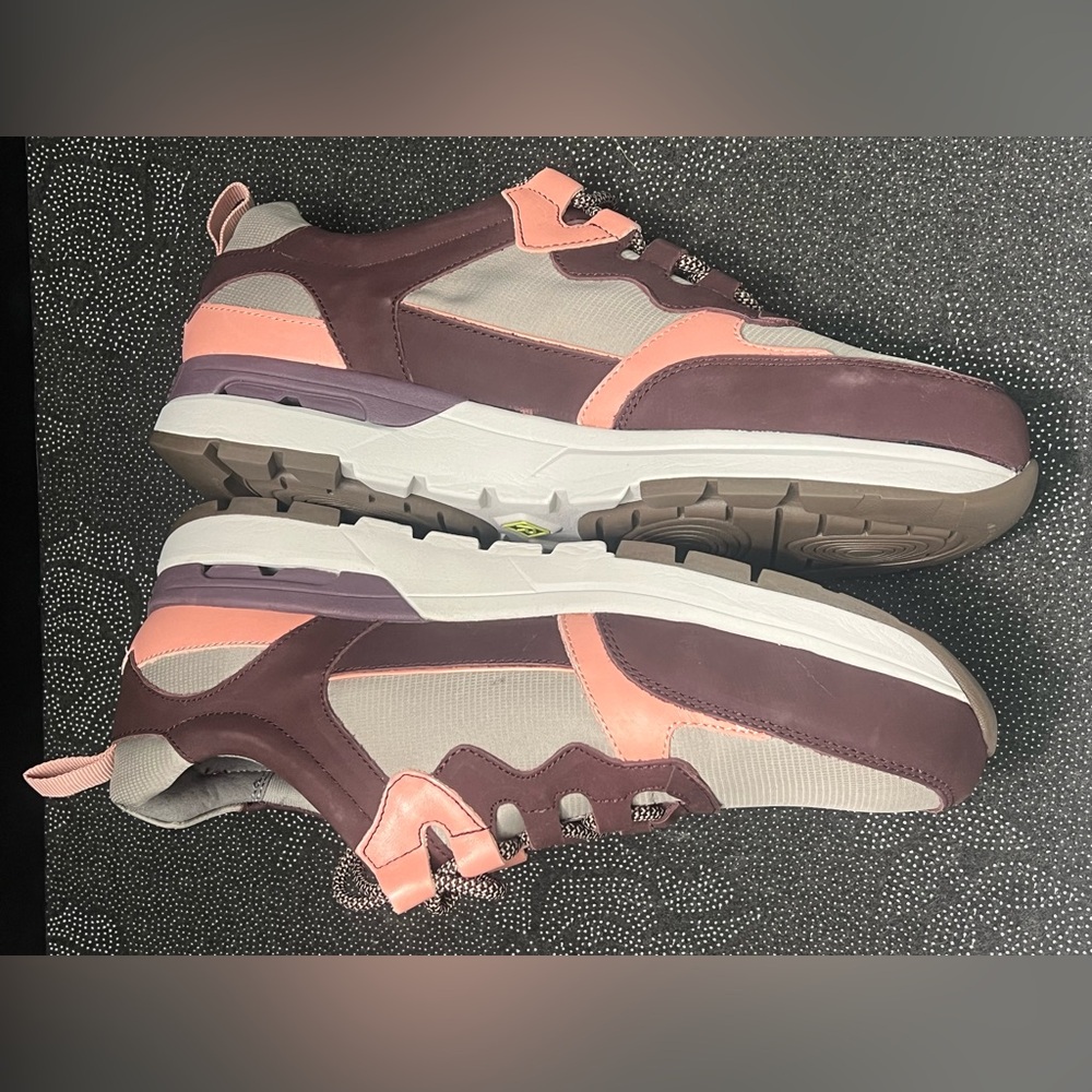NWOB Rockport Pulse Tech Work EH Composite Fashion Sneakers In Merlot Size:11.5W - Picture 8 of 15